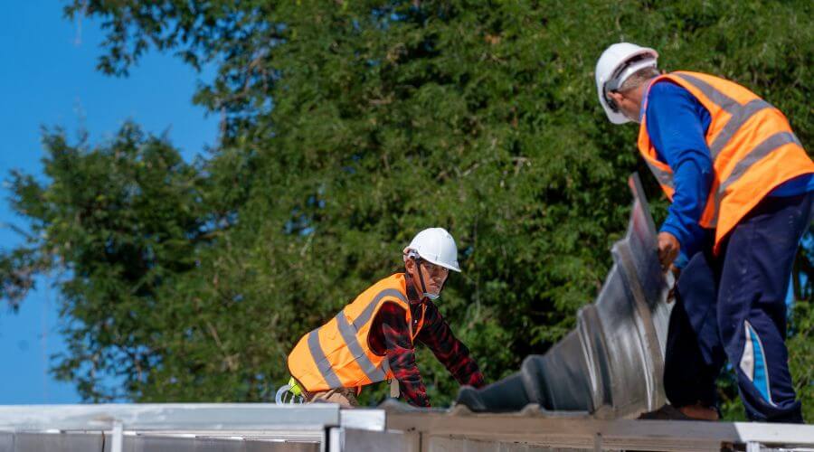 Roof replacement in Chrisney, IN
